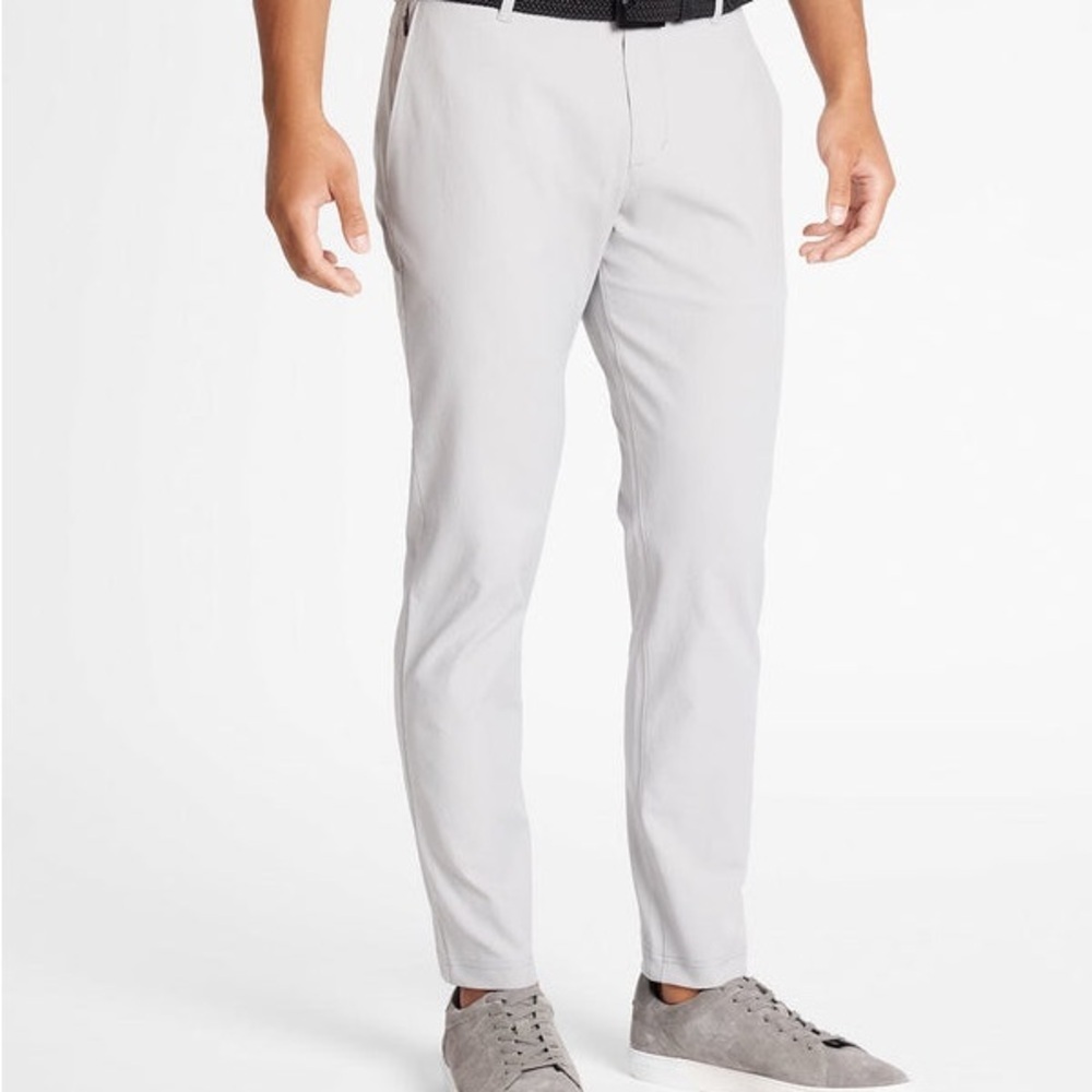 Public Rec Men's Dealmaker Chino+ Pants Size 36x32 Gray Travel Golf Work Casual - Picture 6 of 13